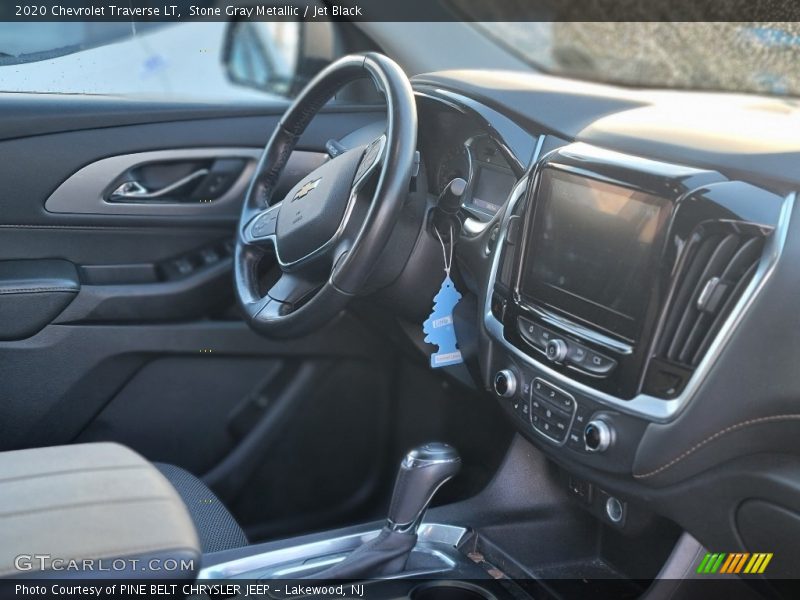 Stone Gray Metallic / Jet Black 2020 Chevrolet Traverse LT