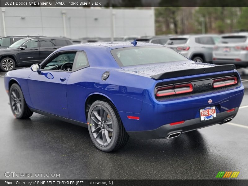 Indigo Blue / Black 2021 Dodge Challenger GT AWD