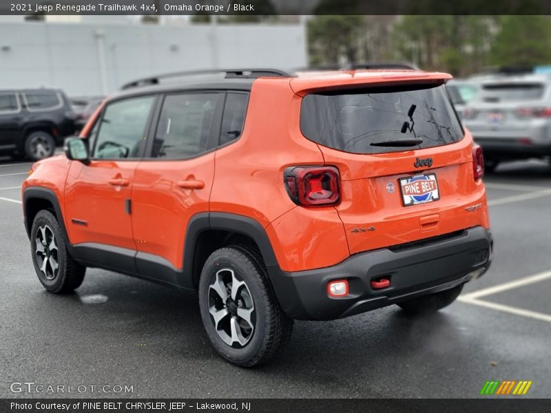 Omaha Orange / Black 2021 Jeep Renegade Trailhawk 4x4