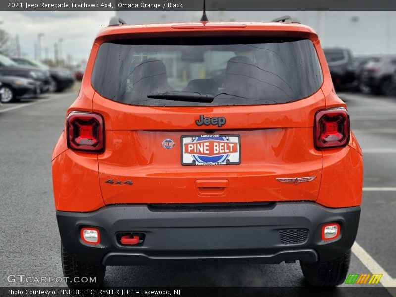 Omaha Orange / Black 2021 Jeep Renegade Trailhawk 4x4
