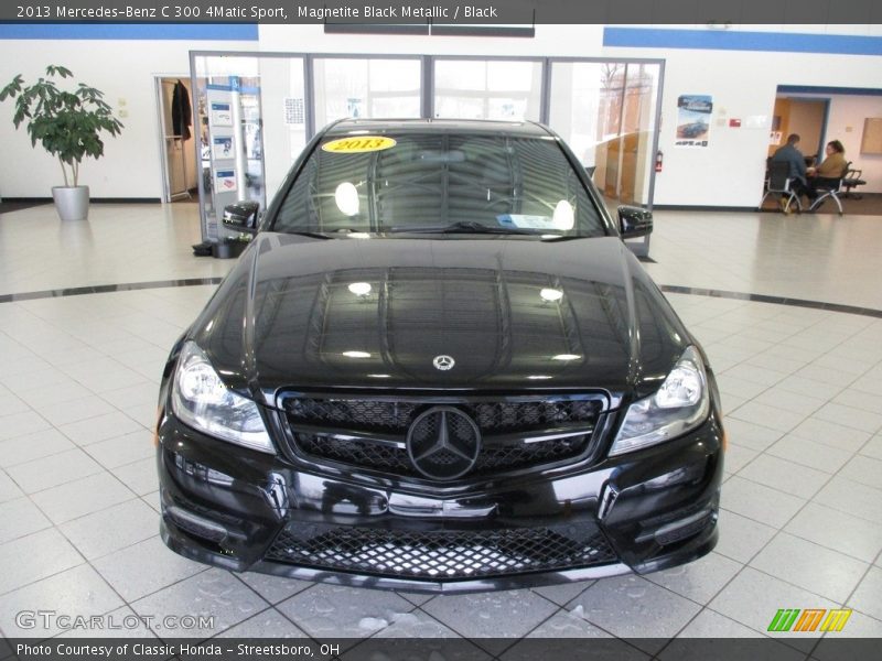 Magnetite Black Metallic / Black 2013 Mercedes-Benz C 300 4Matic Sport