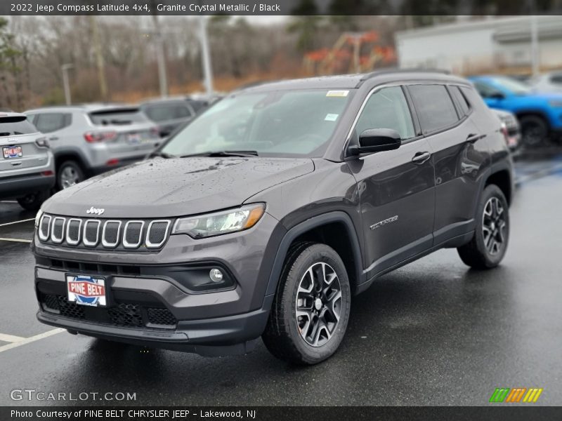 Granite Crystal Metallic / Black 2022 Jeep Compass Latitude 4x4