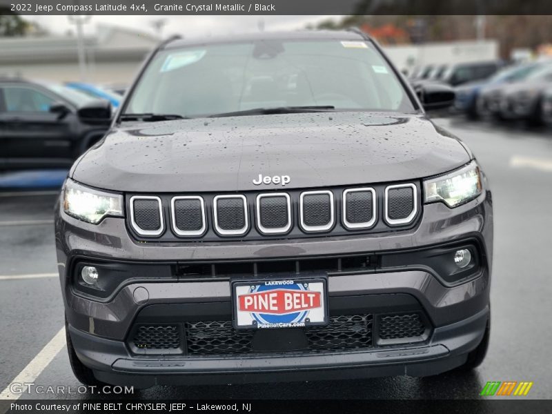 Granite Crystal Metallic / Black 2022 Jeep Compass Latitude 4x4