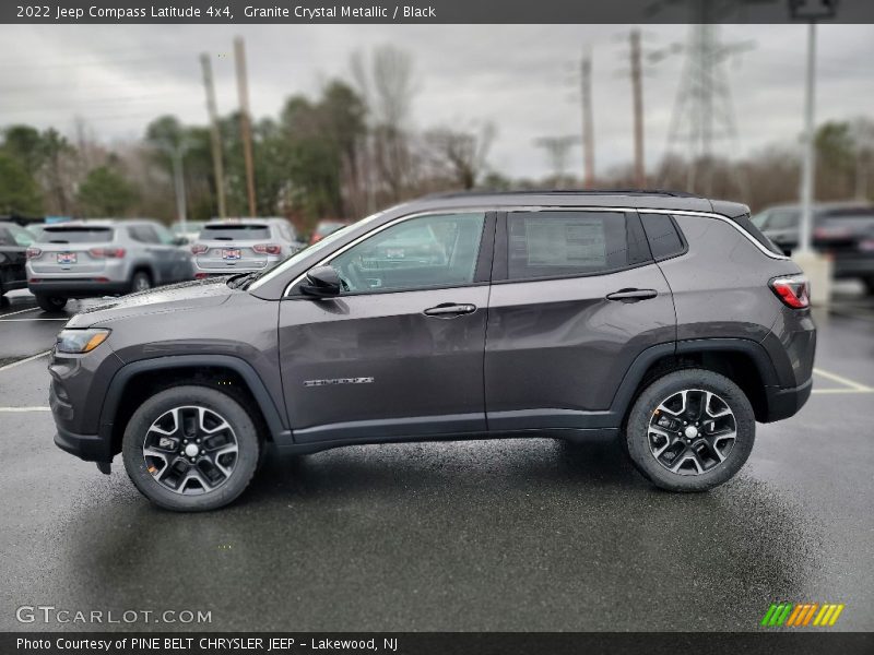 Granite Crystal Metallic / Black 2022 Jeep Compass Latitude 4x4