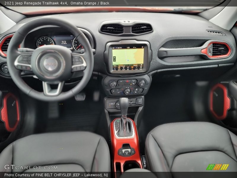 Omaha Orange / Black 2021 Jeep Renegade Trailhawk 4x4