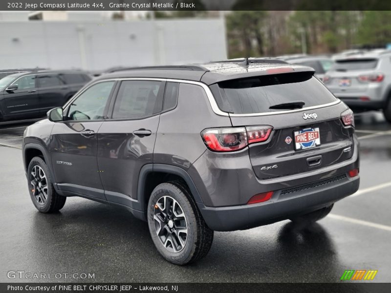 Granite Crystal Metallic / Black 2022 Jeep Compass Latitude 4x4