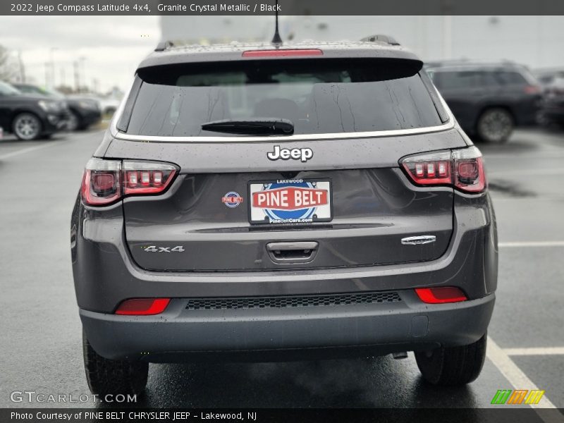 Granite Crystal Metallic / Black 2022 Jeep Compass Latitude 4x4