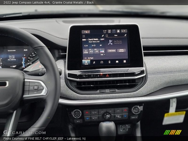Granite Crystal Metallic / Black 2022 Jeep Compass Latitude 4x4