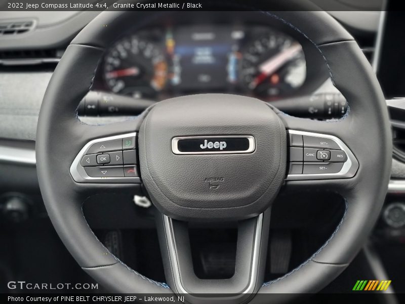 Granite Crystal Metallic / Black 2022 Jeep Compass Latitude 4x4