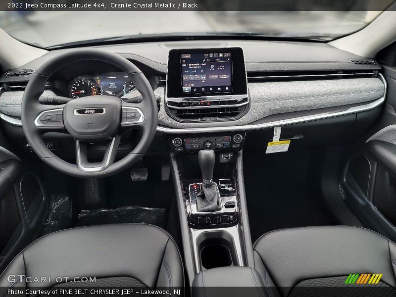 Granite Crystal Metallic / Black 2022 Jeep Compass Latitude 4x4