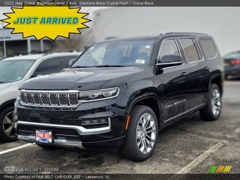 Diamond Black Crystal Pearl / Global Black 2022 Jeep Grand Wagoneer Series II 4x4