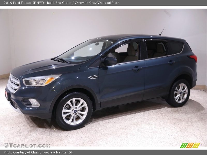 Baltic Sea Green / Chromite Gray/Charcoal Black 2019 Ford Escape SE 4WD