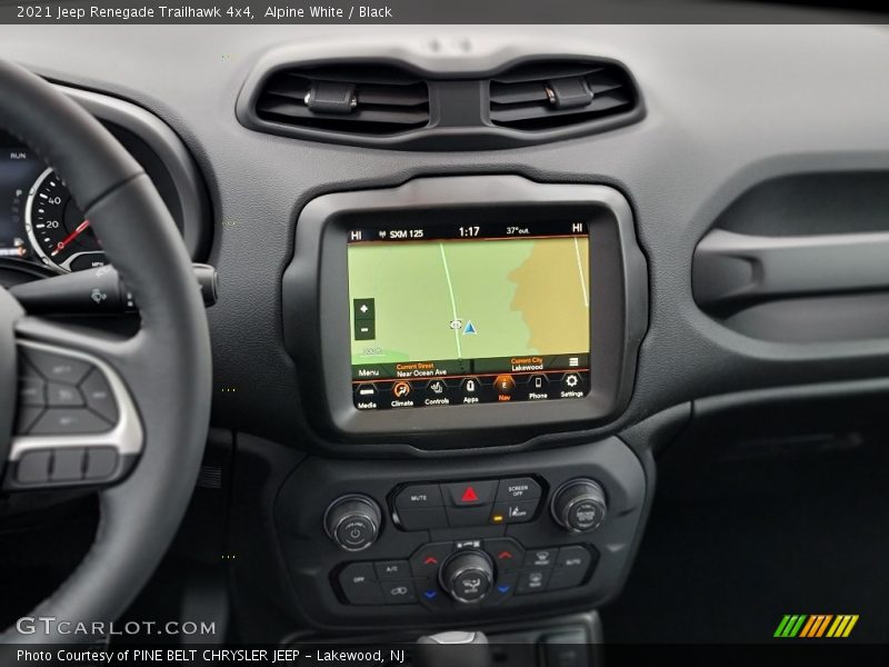 Alpine White / Black 2021 Jeep Renegade Trailhawk 4x4