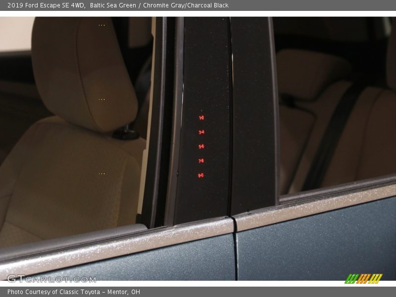 Baltic Sea Green / Chromite Gray/Charcoal Black 2019 Ford Escape SE 4WD