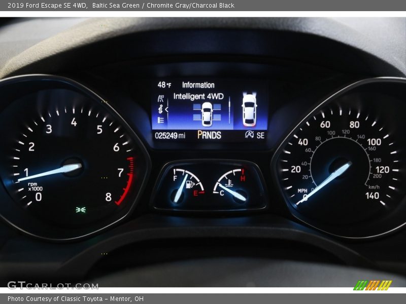 Baltic Sea Green / Chromite Gray/Charcoal Black 2019 Ford Escape SE 4WD
