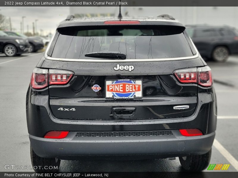 Diamond Black Crystal Pearl / Black 2022 Jeep Compass Latitude 4x4