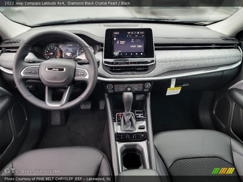 Diamond Black Crystal Pearl / Black 2022 Jeep Compass Latitude 4x4