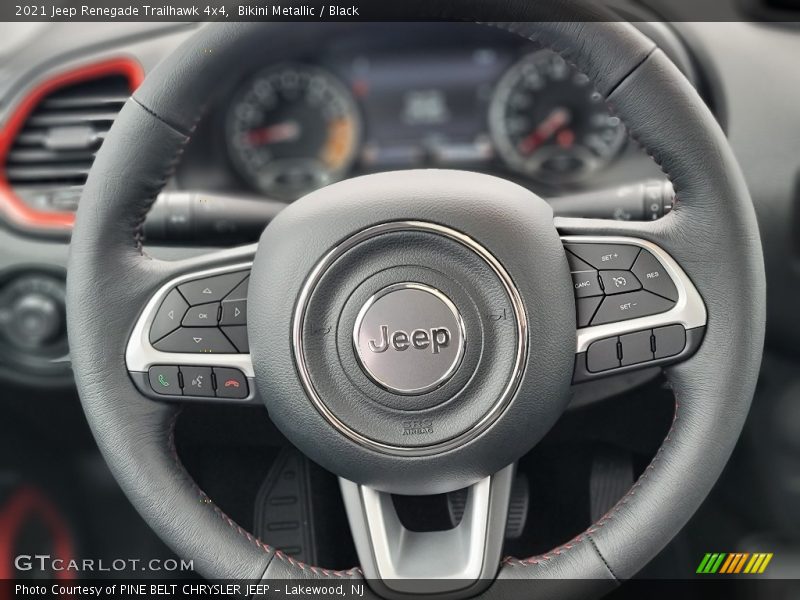 Bikini Metallic / Black 2021 Jeep Renegade Trailhawk 4x4