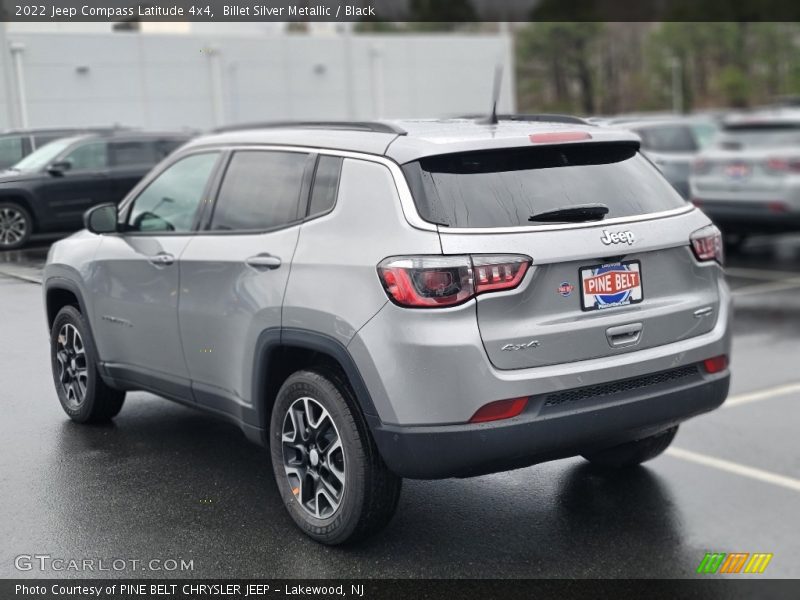 Billet Silver Metallic / Black 2022 Jeep Compass Latitude 4x4