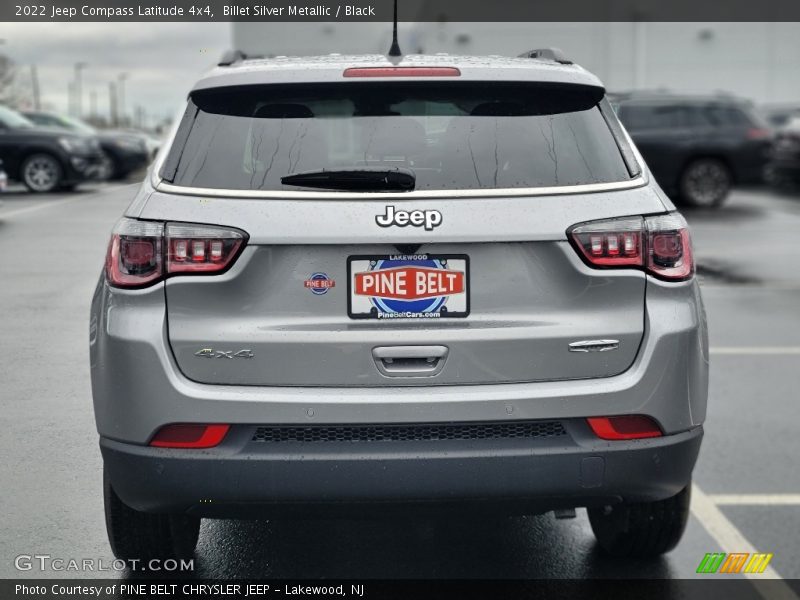 Billet Silver Metallic / Black 2022 Jeep Compass Latitude 4x4