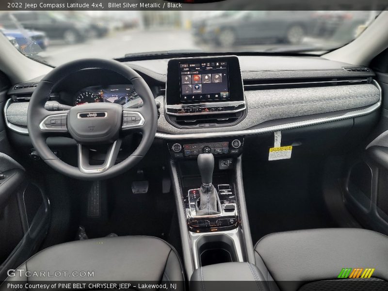 Billet Silver Metallic / Black 2022 Jeep Compass Latitude 4x4