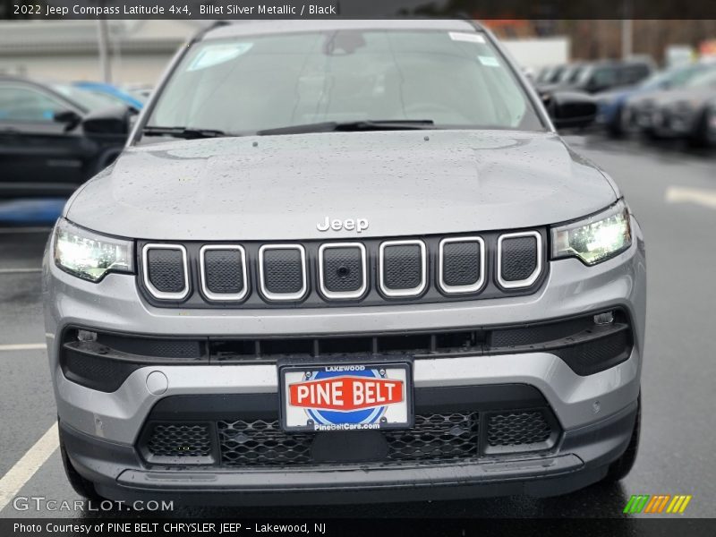 Billet Silver Metallic / Black 2022 Jeep Compass Latitude 4x4