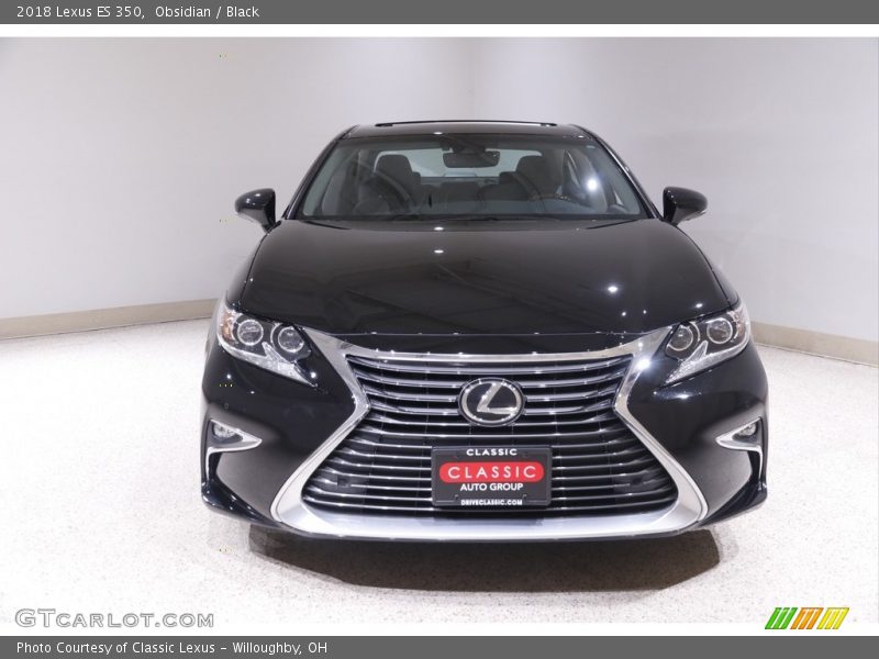 Obsidian / Black 2018 Lexus ES 350