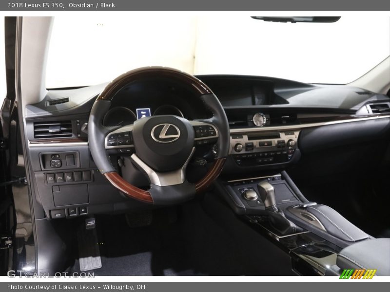 Obsidian / Black 2018 Lexus ES 350
