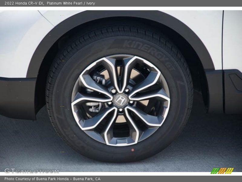 Platinum White Pearl / Ivory 2022 Honda CR-V EX