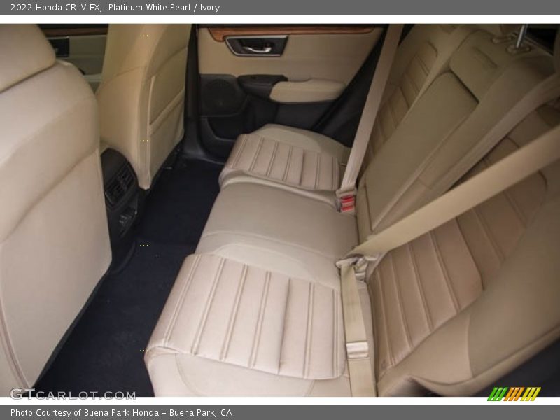 Platinum White Pearl / Ivory 2022 Honda CR-V EX