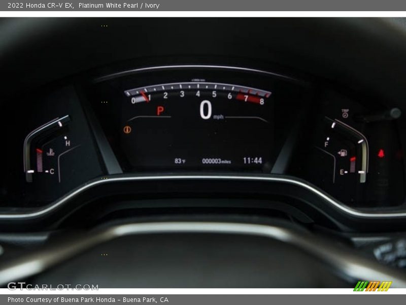 Platinum White Pearl / Ivory 2022 Honda CR-V EX