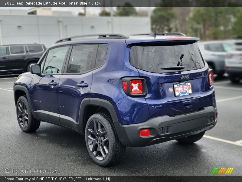 Jetset Blue / Black 2021 Jeep Renegade Latitude 4x4