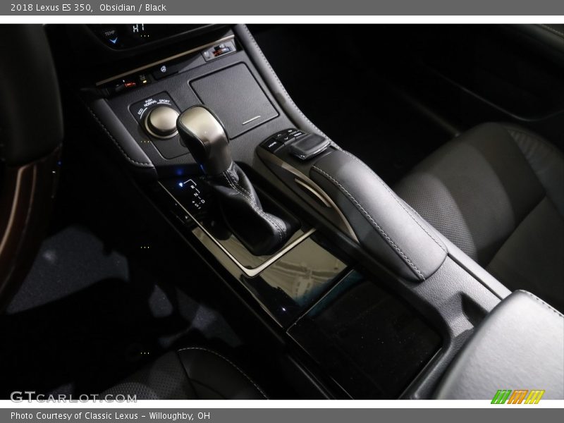 Obsidian / Black 2018 Lexus ES 350