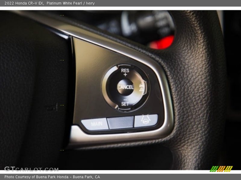 Platinum White Pearl / Ivory 2022 Honda CR-V EX