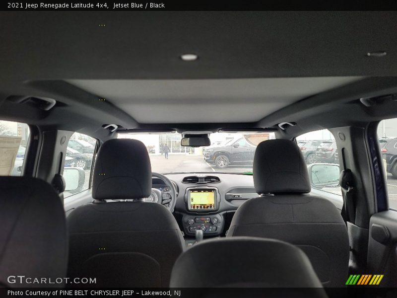 Jetset Blue / Black 2021 Jeep Renegade Latitude 4x4
