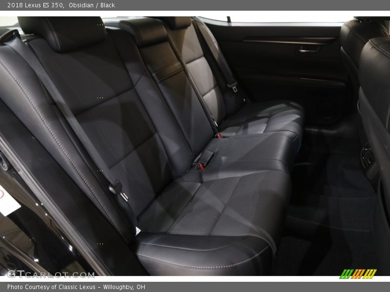 Obsidian / Black 2018 Lexus ES 350