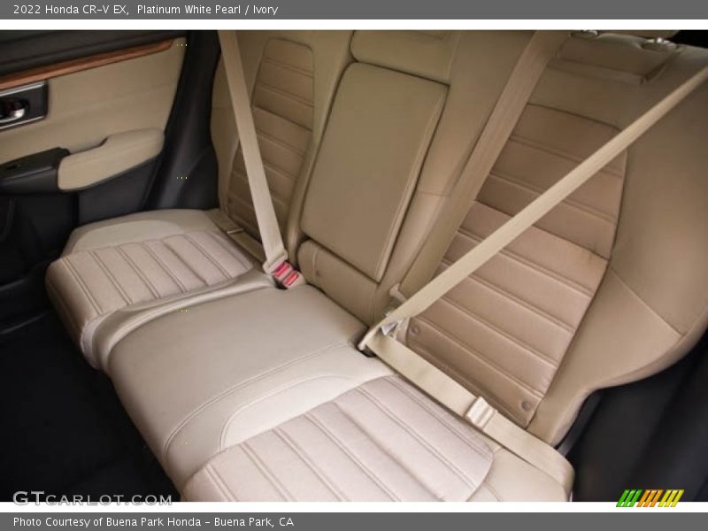 Platinum White Pearl / Ivory 2022 Honda CR-V EX
