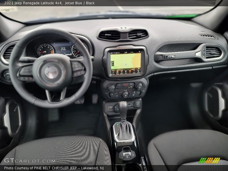 Jetset Blue / Black 2021 Jeep Renegade Latitude 4x4