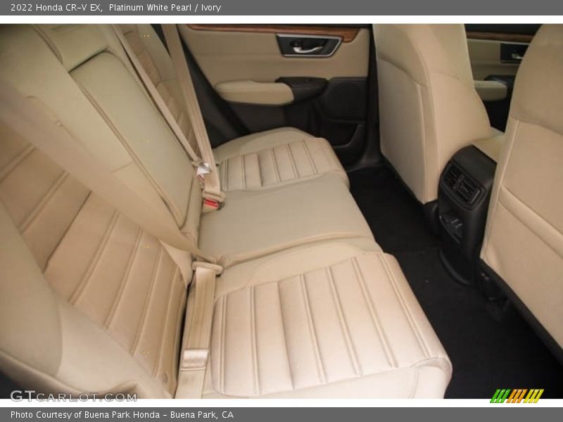 Platinum White Pearl / Ivory 2022 Honda CR-V EX