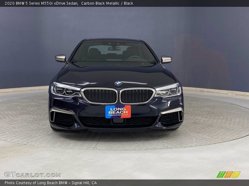 Carbon Black Metallic / Black 2020 BMW 5 Series M550i xDrive Sedan