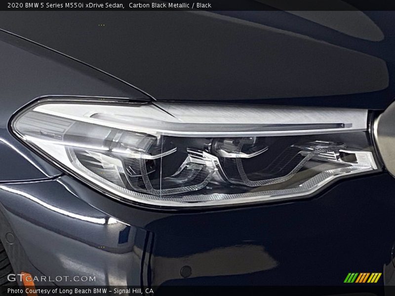 Carbon Black Metallic / Black 2020 BMW 5 Series M550i xDrive Sedan