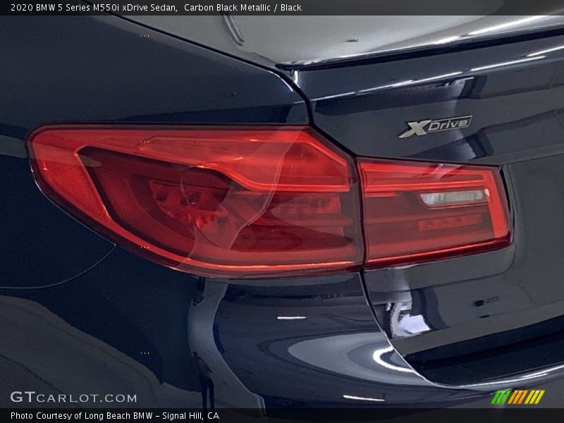Carbon Black Metallic / Black 2020 BMW 5 Series M550i xDrive Sedan