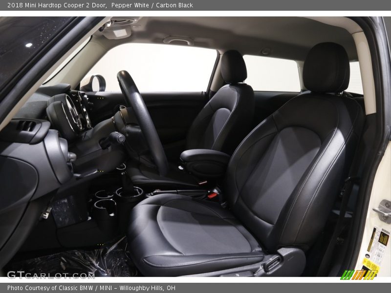 Pepper White / Carbon Black 2018 Mini Hardtop Cooper 2 Door