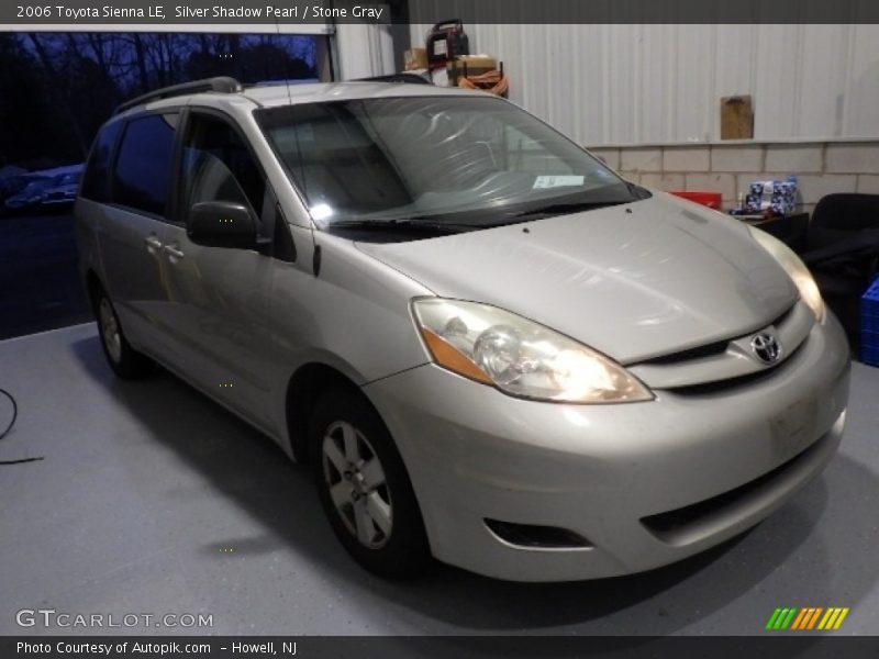Silver Shadow Pearl / Stone Gray 2006 Toyota Sienna LE