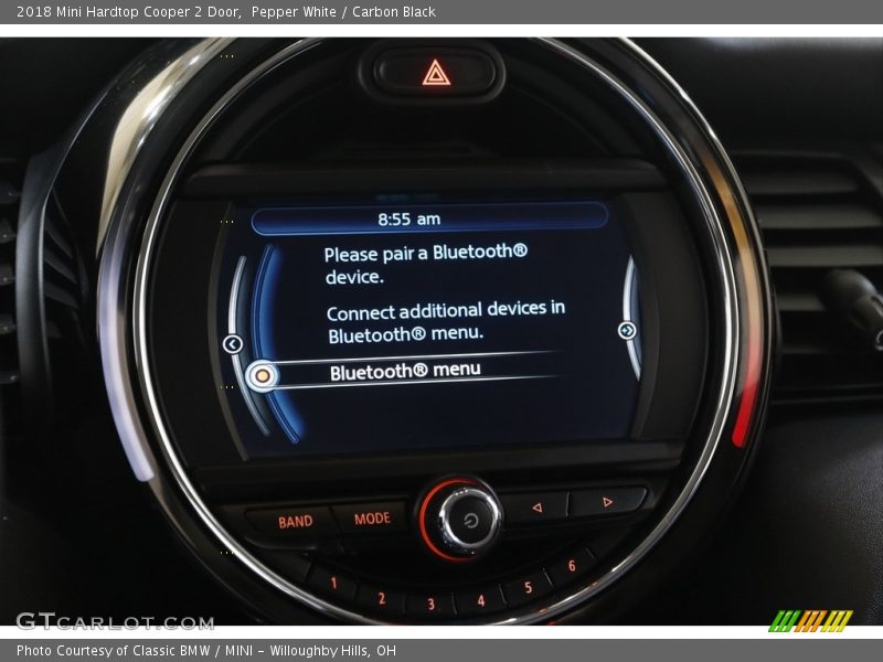 Pepper White / Carbon Black 2018 Mini Hardtop Cooper 2 Door