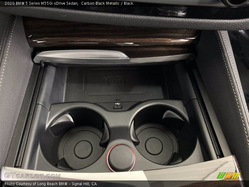 Carbon Black Metallic / Black 2020 BMW 5 Series M550i xDrive Sedan