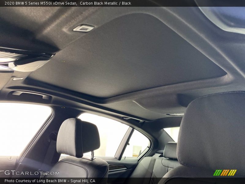 Sunroof of 2020 5 Series M550i xDrive Sedan