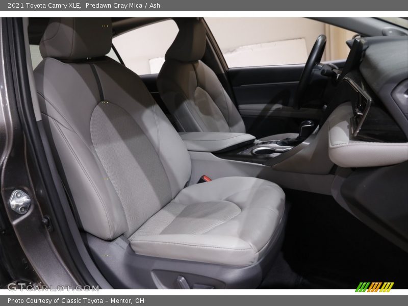 Front Seat of 2021 Camry XLE