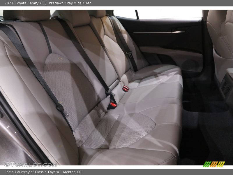 Rear Seat of 2021 Camry XLE
