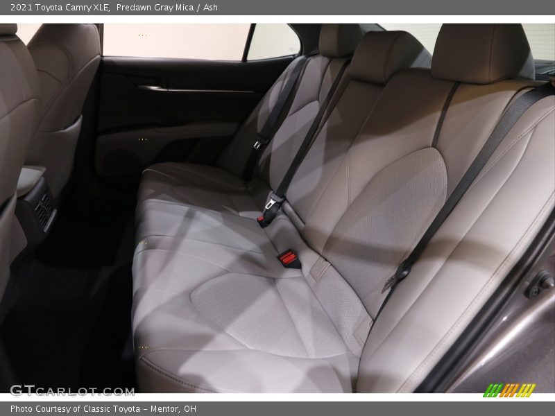Rear Seat of 2021 Camry XLE